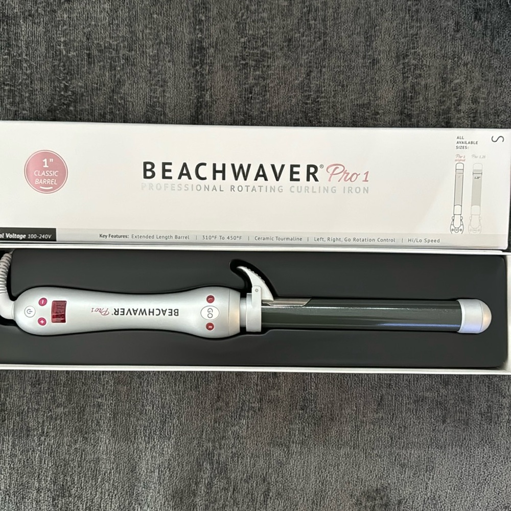 Beachwaver 1 Classic Barrel New In Box